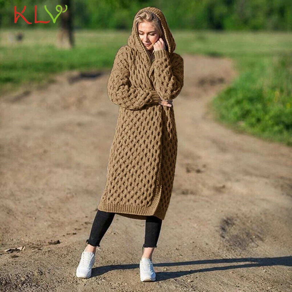 Winter Jacket Women Knitted Long Sweater Hooded Cardigan Oversized Coat Fashion Casual Outwear Clothes Size Chaqueta Mujer 19Oct
Winter Jacket Women Knitted Long Sweater Hooded Cardigan Oversized Coat Fashion Casual Outwear Clothes Size Chaqueta Mujer 19Oct