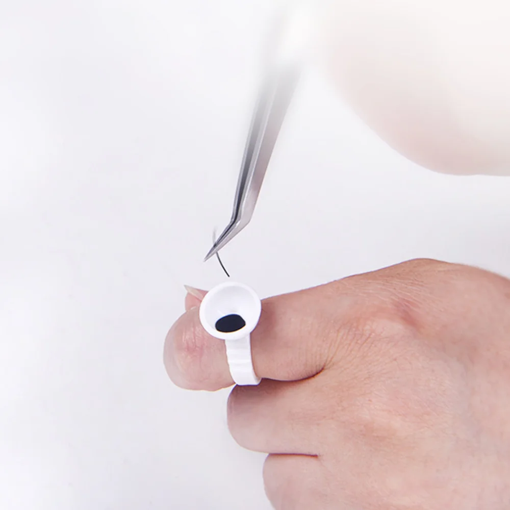 500pcs Separation Eyelash Makeup Rings Tool Ink Ring Holder Disposable Pigment Container for Tattooing - Size (Whit
500pcs Separation Eyelash Makeup Rings Tool Ink Ring Holder Disposable Pigment Container for Tattooing - Size (Whit
