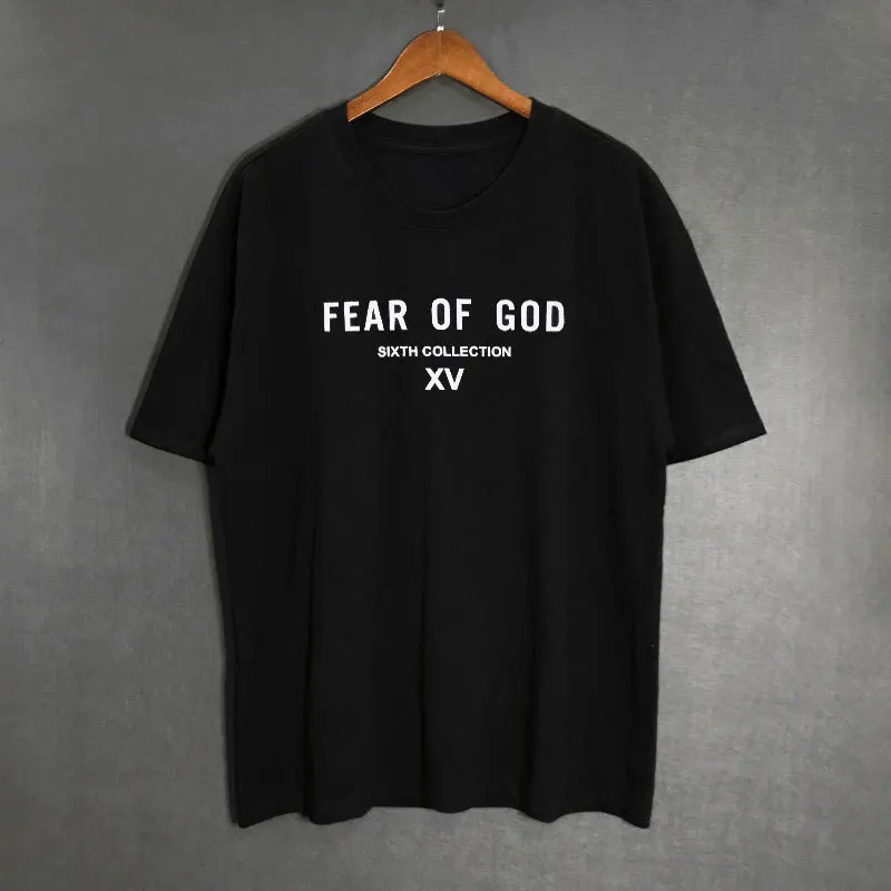 Hip hop fashion brand feel of God short sleeve T-shirt fashion fog the collection XV T-shirt
Hip hop fashion brand feel of God short sleeve T-shirt fashion fog the collection XV T-shirt
