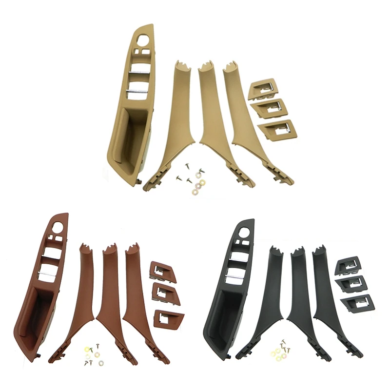 RHD Car Interior Door Handle Inner Door Panel Pull Trim Cover for -Bmw 5 Serie F10 F11 520 525
RHD Car Interior Door Handle Inner Door Panel Pull Trim Cover for -Bmw 5 Serie F10 F11 520 525