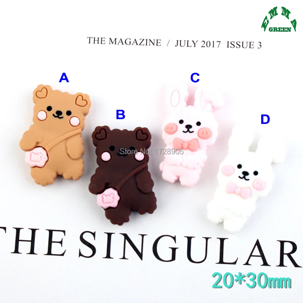 cute Bear Cabochons Flat back 10pcs Christmas Cartoon Rabbit DIY Resin Flatback Cabochon for DIY Phone Case Beauty
cute Bear Cabochons Flat back 10pcs Christmas Cartoon Rabbit DIY Resin Flatback Cabochon for DIY Phone Case Beauty