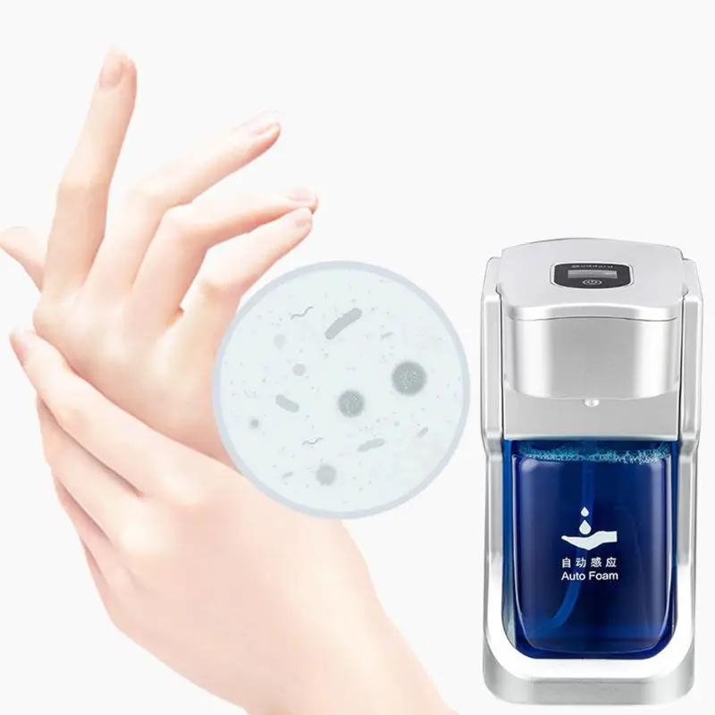 Automatic Soap Dispenser Infrared Sensing Foam Liquid Soap Container Bathroom Kitchen Touchless Accessories with Display Screen
Automatic Soap Dispenser Infrared Sensing Foam Liquid Soap Container Bathroom Kitchen Touchless Accessories with Display Screen