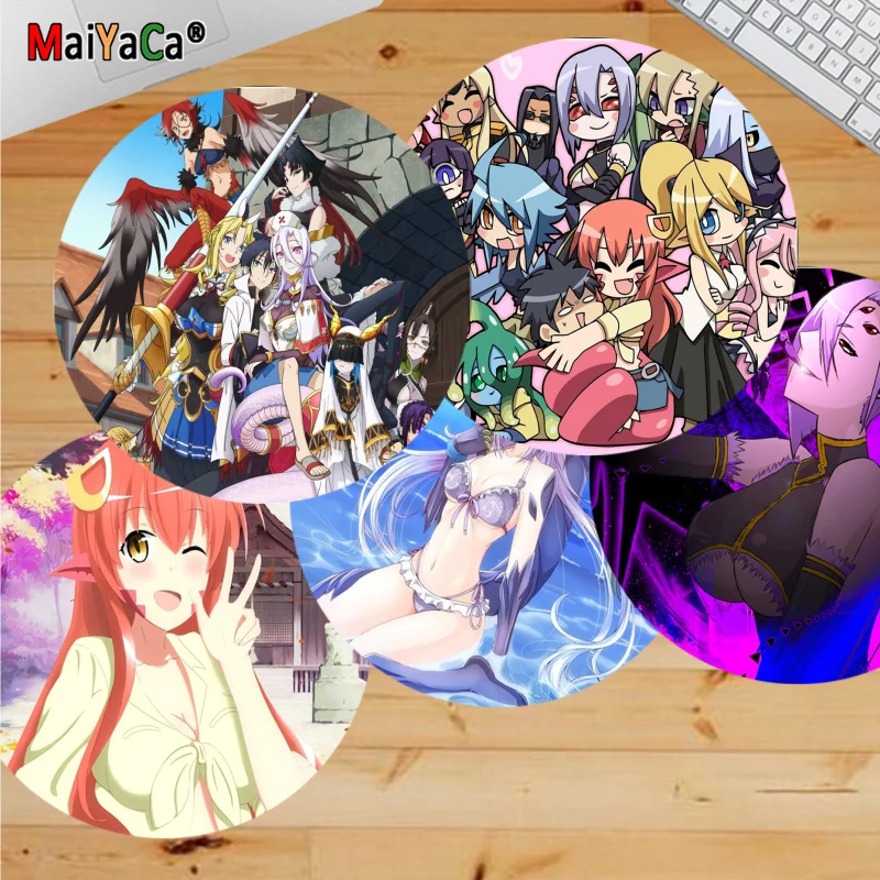 Maiyaca In Stocked Monster Musume Computer Gaming round Mousemats Anti-Slip Laptop PC Mice Pad Mat gaming Mousepad
Maiyaca In Stocked Monster Musume Computer Gaming round Mousemats Anti-Slip Laptop PC Mice Pad Mat gaming Mousepad