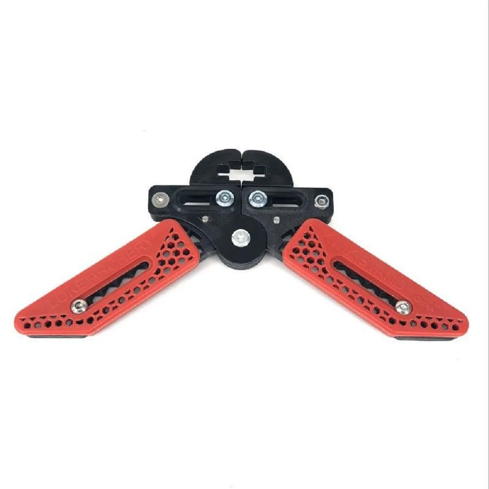 Compound Bow Stand Holder Kick Rack Legs Bow Support Adjustable Stand Archery Scissor Bow Stand Red/Black/Blue ABS Hunting Accs
Compound Bow Stand Holder Kick Rack Legs Bow Support Adjustable Stand Archery Scissor Bow Stand Red/Black/Blue ABS Hunting Accs