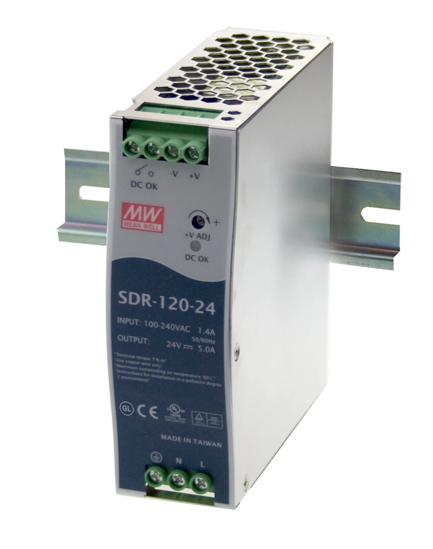 patriotic MEAN WELL SDR-120-48 48V 2.5A meanwell SDR-120 48V 120W Single Output Industrial DIN RAIL with PFC Function 
patriotic MEAN WELL SDR-120-48 48V 2.5A meanwell SDR-120 48V 120W Single Output Industrial DIN RAIL with PFC Function