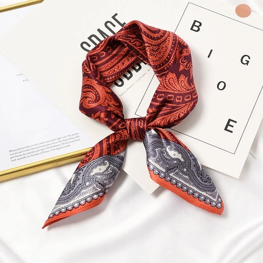 Elegant Female Scarf Real Silk Neck Hairband Foulard Lady Square Scarf Small Spring Bandana High Quality 2021
Elegant Female Scarf Real Silk Neck Hairband Foulard Lady Square Scarf Small Spring Bandana High Quality 2021