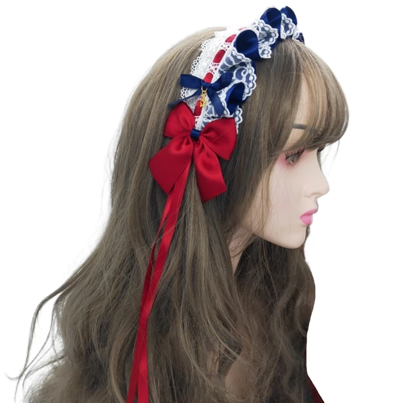 Japanese Lolita Girls Sweet Hair Accessories Kawaii Anime Cosplay Lace Ribbon Bowknot Headband Hairpins Wrist Cuffs
Japanese Lolita Girls Sweet Hair Accessories Kawaii Anime Cosplay Lace Ribbon Bowknot Headband Hairpins Wrist Cuffs