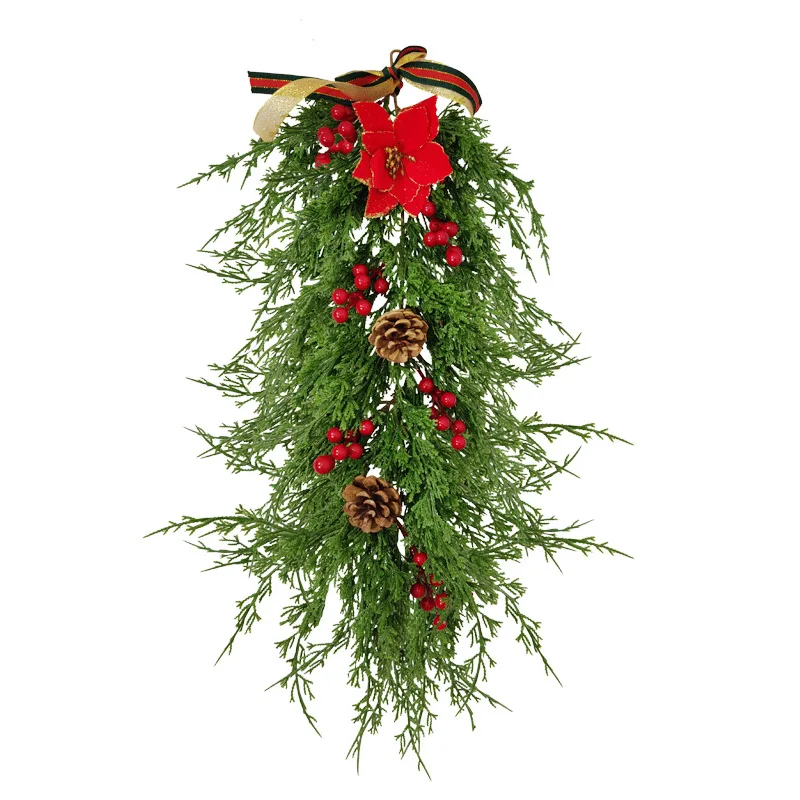 Artificial Plants Christmas Pendant With Pine Needles Simulation Rattan Wall 65CM Fake Boxwood New Party Decoration -40
Artificial Plants Christmas Pendant With Pine Needles Simulation Rattan Wall 65CM Fake Boxwood New Party Decoration -40