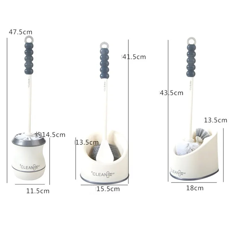 Double-Head Toilet Brush Set Durable Plastic Long Handle Rubber Clean Brushes with Base Bathroom Household Cleaning Supplies
Double-Head Toilet Brush Set Durable Plastic Long Handle Rubber Clean Brushes with Base Bathroom Household Cleaning Supplies