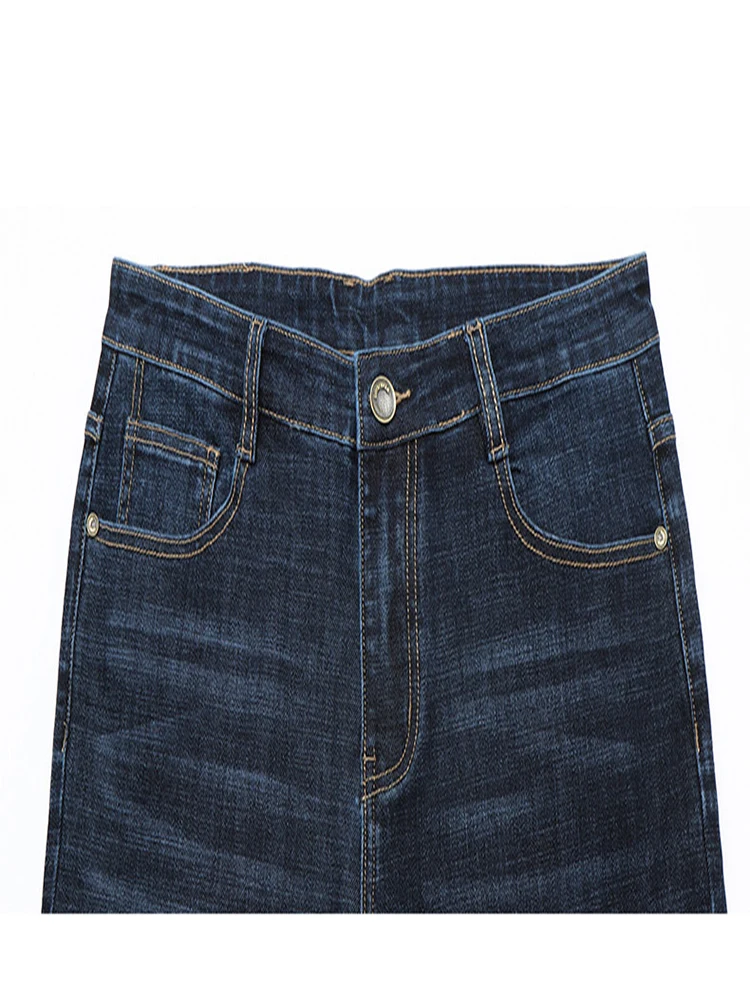 Classic Style Men's Brand Jeans Business Casual Stretch Slim Straight Jeans Trousers Blue Black Trousers Men
Classic Style Men's Brand Jeans Business Casual Stretch Slim Straight Jeans Trousers Blue Black Trousers Men