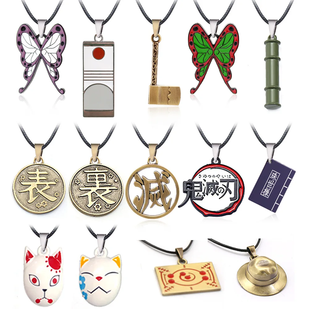 Anime Demon Slayer Cosplay Props Kimetsu No Yaiba Kamado Tanjirou Mask Butterfly Bamboo Tube Sun Goddess Alloy Necklace
Anime Demon Slayer Cosplay Props Kimetsu No Yaiba Kamado Tanjirou Mask Butterfly Bamboo Tube Sun Goddess Alloy Necklace