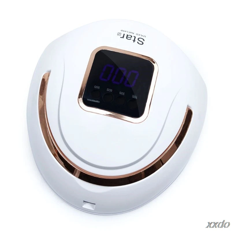 72W Nail Dryer UV LED Nails Lamp LCD Display 37 LEDs Timer Setting for Curing Art Tool
72W Nail Dryer UV LED Nails Lamp LCD Display 37 LEDs Timer Setting for Curing Art Tool