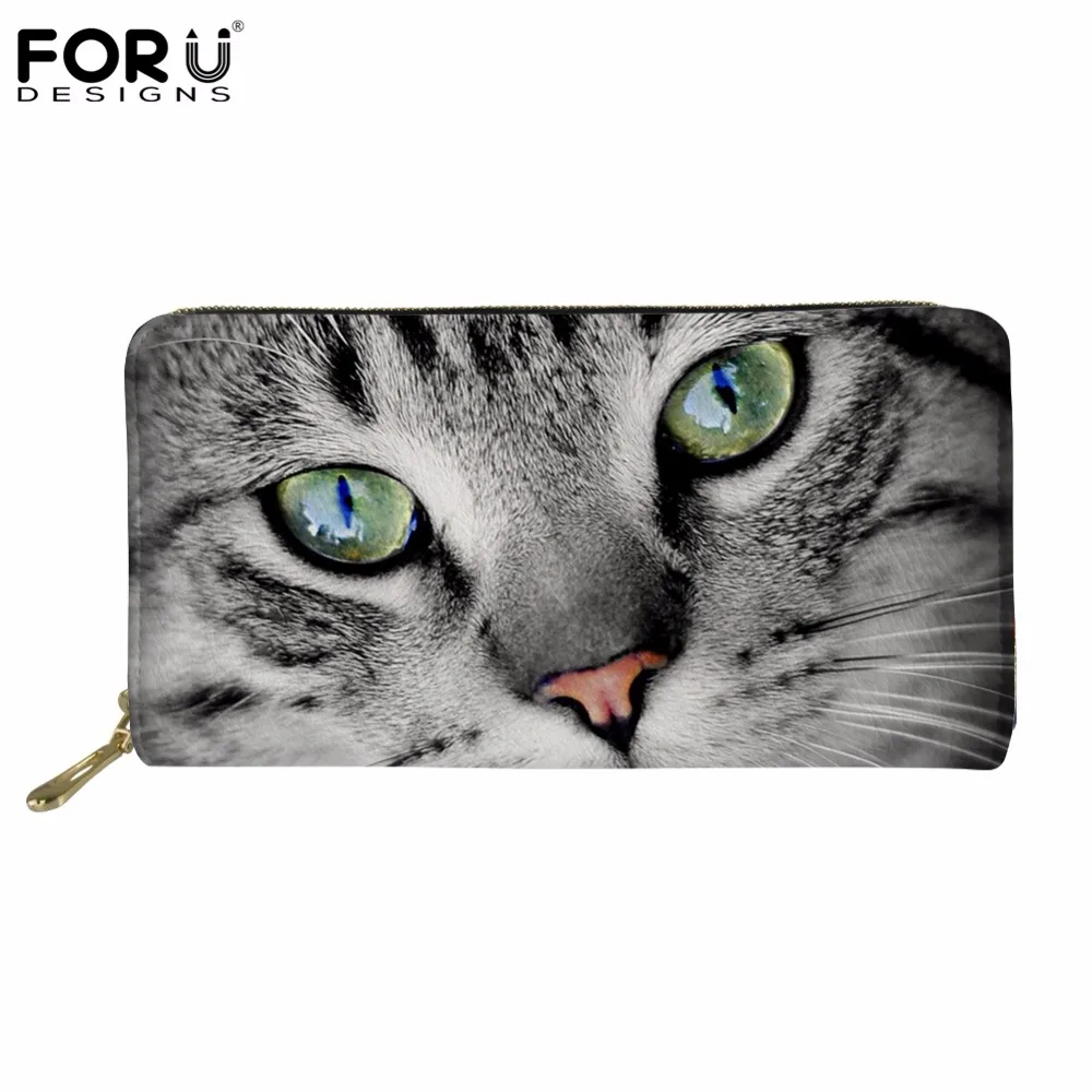 FORUDESIGNS Women's Wallet Animal Cute 3D Cat Pattern Fashion Girls Travel Purse Large Capacity Ladies Money Bags Women Wallets
FORUDESIGNS Women's Wallet Animal Cute 3D Cat Pattern Fashion Girls Travel Purse Large Capacity Ladies Money Bags Women Wallets