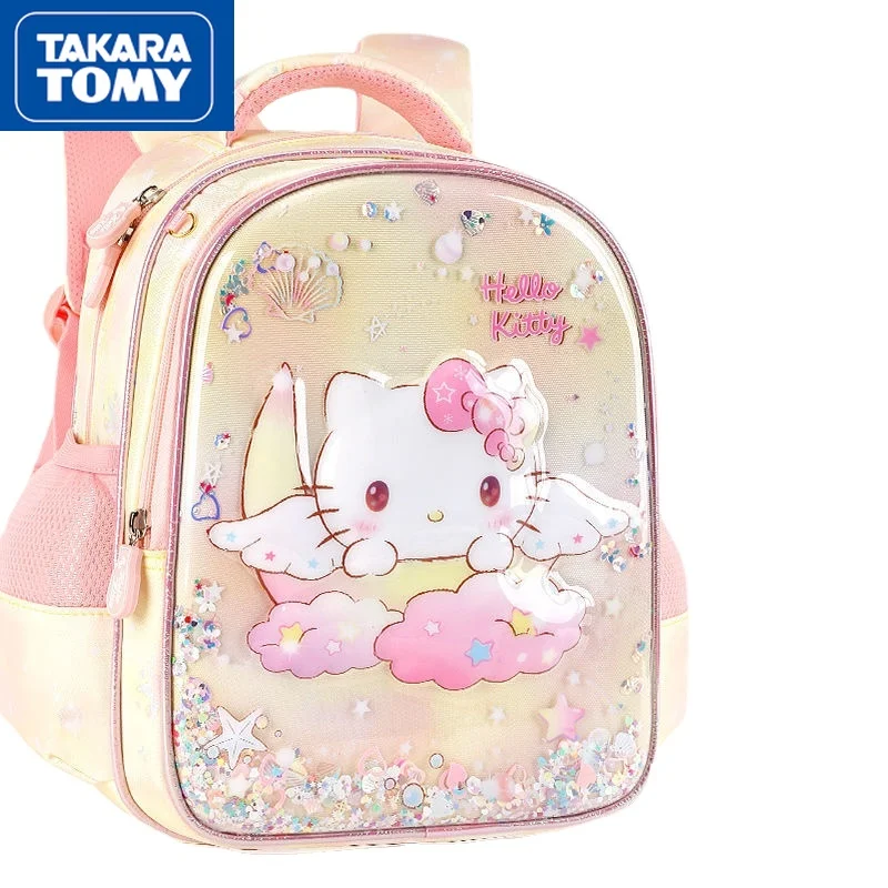 Рюкзак TAKARA TOMY с героями мультфильмов Hello Kitty, простой водонепроницаемый Повседневный вместительный Детский рюкзак
Рюкзак TAKARA TOMY с героями мультфильмов Hello Kitty, простой водонепроницаемый Повседневный вместительный Детский рюкзак