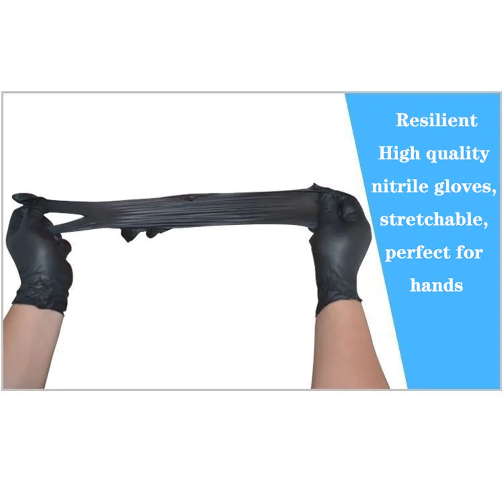 50PCS 100 /200pcs Nitrile Disposable Gloves Close-fitting Waterproof Powder Latex Safety For Household Kitchen Laboratory Clean
50PCS 100 /200pcs Nitrile Disposable Gloves Close-fitting Waterproof Powder Latex Safety For Household Kitchen Laboratory Clean