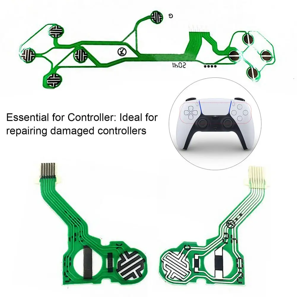 50PCS Original Flexible Cable For PS5 Controller Conductive Film Replacement For PS5 Film Controller Flex Cable Ribbon Cable
50PCS Original Flexible Cable For PS5 Controller Conductive Film Replacement For PS5 Film Controller Flex Cable Ribbon Cable