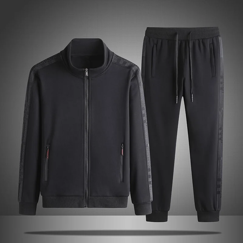 2021 spring and autumn new men's high-end long sleeve sports suits leisure stand collar zipper sweater two-piece men's suit
2021 spring and autumn new men's high-end long sleeve sports suits leisure stand collar zipper sweater two-piece men's suit