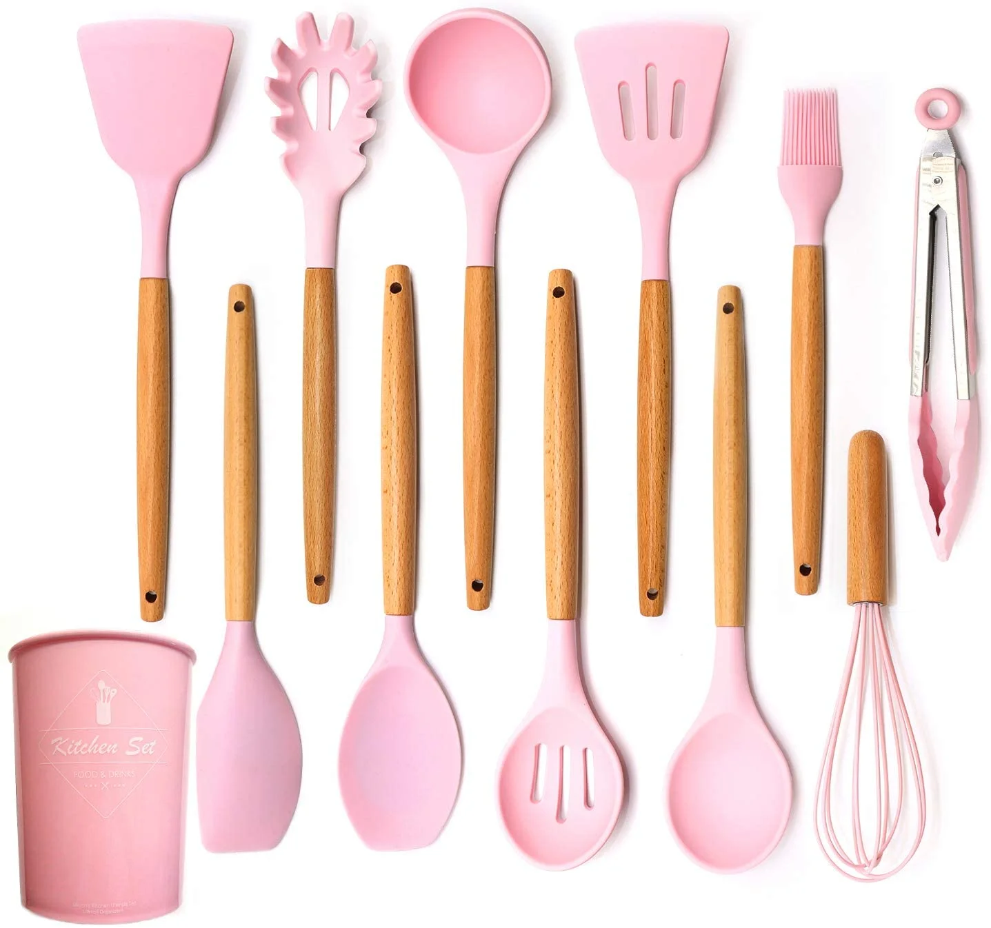 Silicone Kitchen Utensils Set Cooking Nonstick Cookware Utensils Silicon Kitchen Utensils For Cooking (12 Pieces )
Silicone Kitchen Utensils Set Cooking Nonstick Cookware Utensils Silicon Kitchen Utensils For Cooking (12 Pieces )