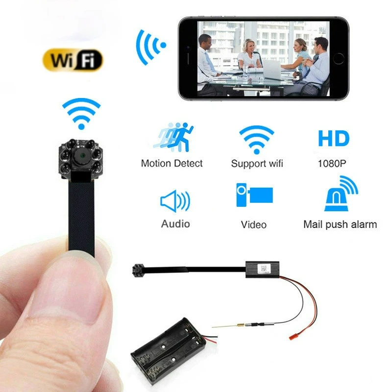 HD Wireless WiFi Night Scene Camera Portable Network Cam P2P Wireless Mini Video Recorder Support Mobile Phone Remote Viewing
HD Wireless WiFi Night Scene Camera Portable Network Cam P2P Wireless Mini Video Recorder Support Mobile Phone Remote Viewing