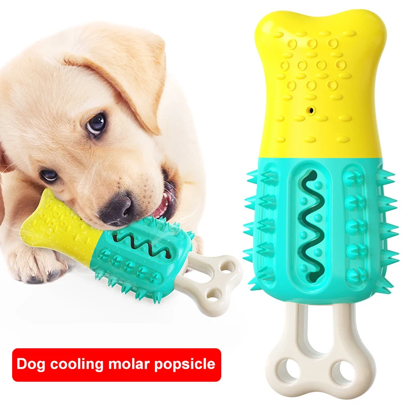 Cooling Frozen Dog Molars Detachableteeth Popsicle Stick Chews Dog Toothbrush Quenching Thirst Toys Dog Supplies Pet Products
Cooling Frozen Dog Molars Detachableteeth Popsicle Stick Chews Dog Toothbrush Quenching Thirst Toys Dog Supplies Pet Products