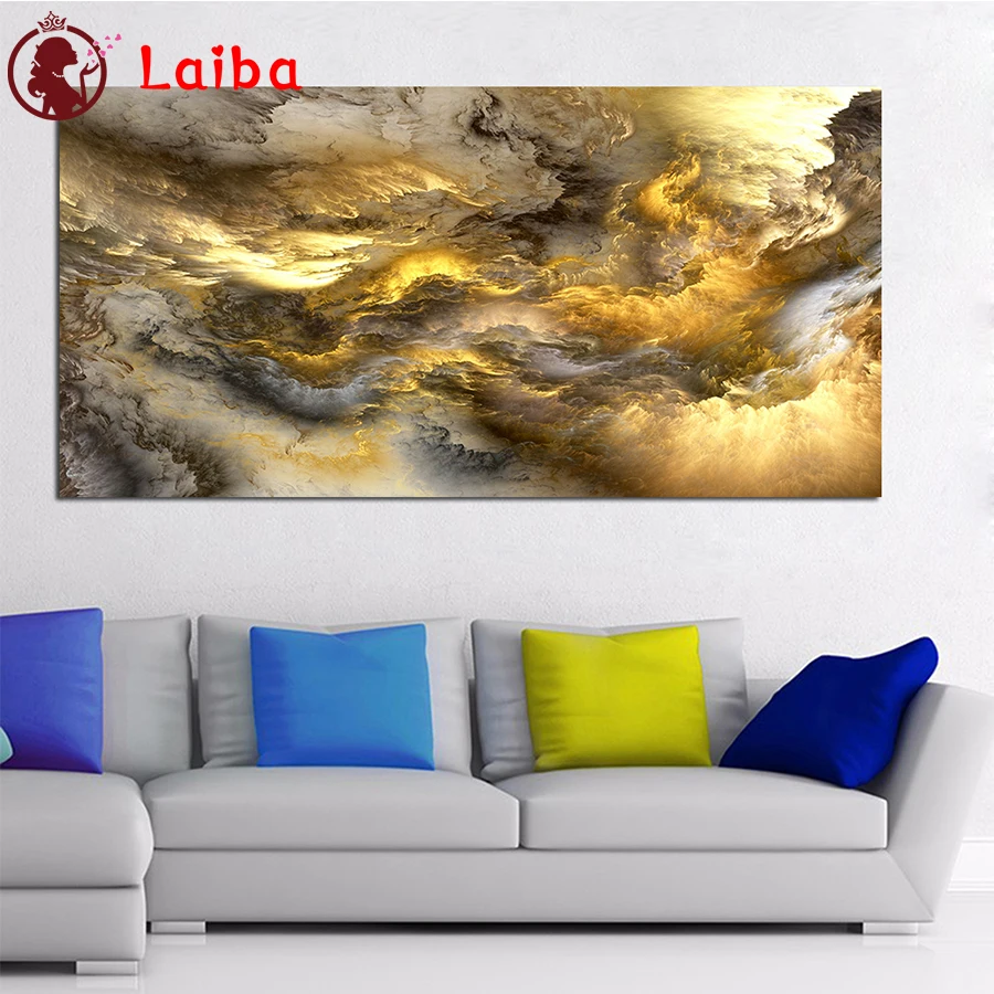 Full Square Diamond Embroidery Abstract artistic golden cloud Sale Gift Handicraft Diamond Painting Cross Stitch Home Decoration
Full Square Diamond Embroidery Abstract artistic golden cloud Sale Gift Handicraft Diamond Painting Cross Stitch Home Decoration