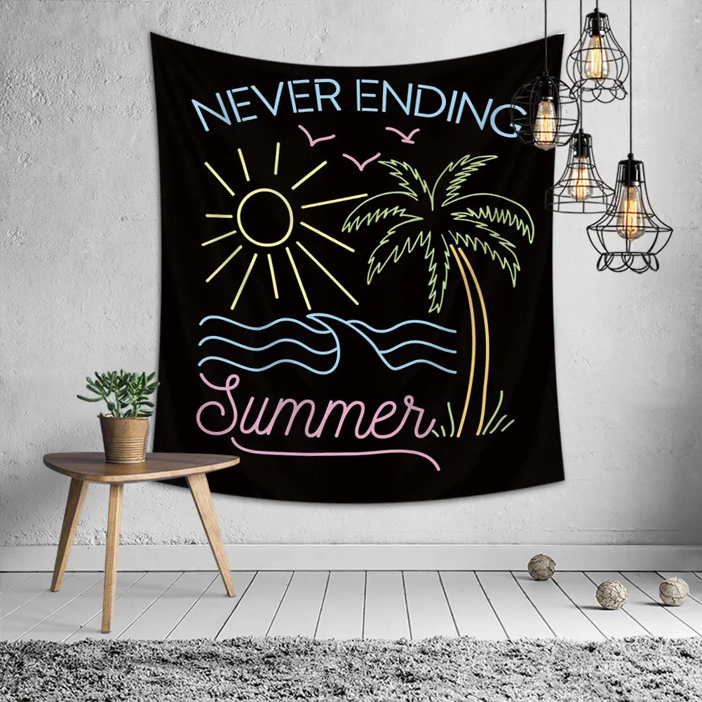 summer palm tree tapestry wall fabric large carpet sea wave sun wall blanket dorm decor
summer palm tree tapestry wall fabric large carpet sea wave sun wall blanket dorm decor
