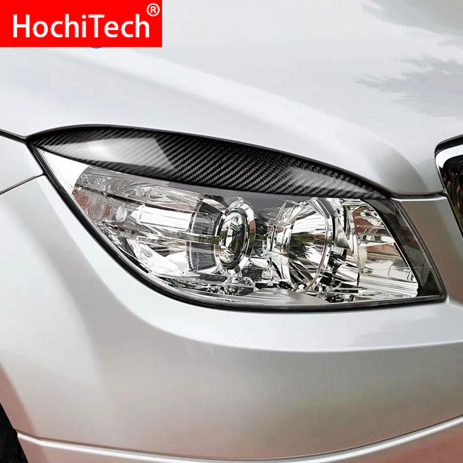 Real Carbon Fiber Car Front Headlight Eyebrows Eyelids For Mercedes For Mercedes Benz W204 C180 C200 C300 C350 C63 2008-2011 
Real Carbon Fiber Car Front Headlight Eyebrows Eyelids For Mercedes For Mercedes Benz W204 C180 C200 C300 C350 C63 2008-2011