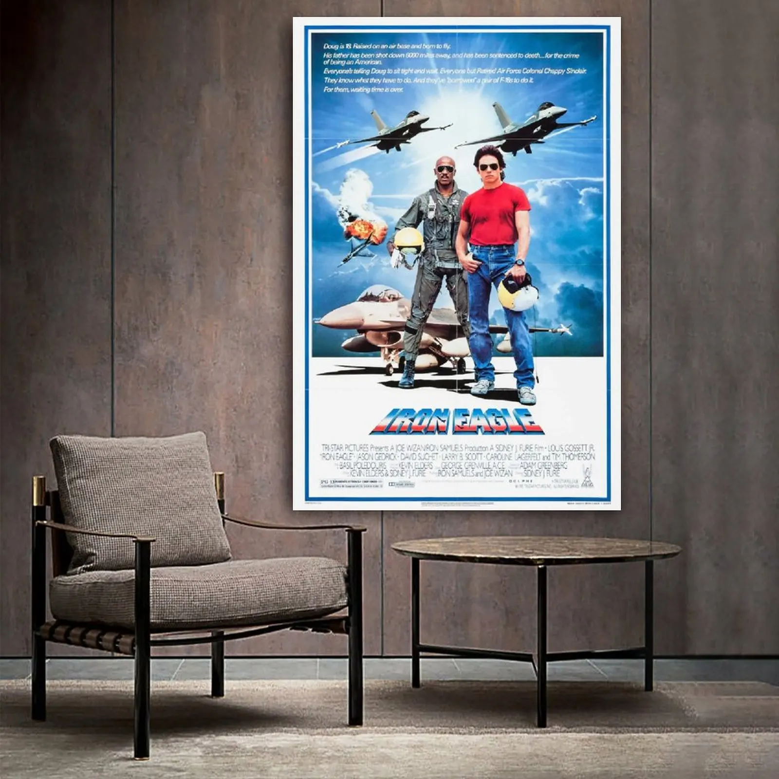 Iron Eagle (1986) Canvas Art Poster and Wall Art Picture Print Modern Family bedroom Decor Posters
Iron Eagle (1986) Canvas Art Poster and Wall Art Picture Print Modern Family bedroom Decor Posters