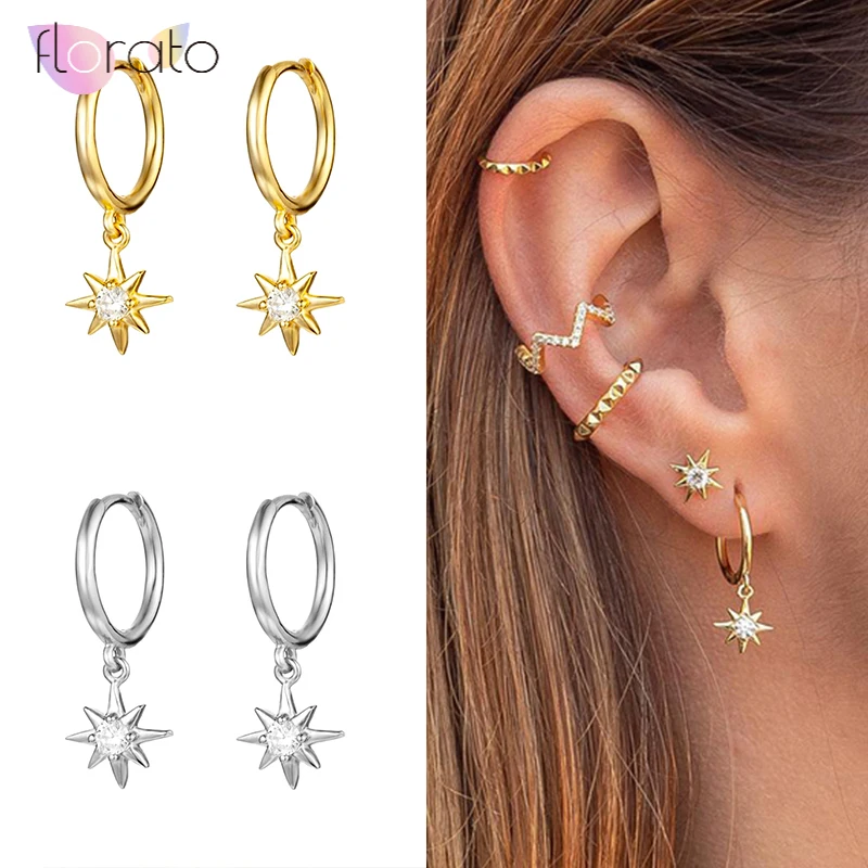 925 Sterling Silver Ear Buckle Earring For Women Girls Bead Star Tassel Earrings Small Huggie Hoop Earring Gifts For Women
925 Sterling Silver Ear Buckle Earring For Women Girls Bead Star Tassel Earrings Small Huggie Hoop Earring Gifts For Women