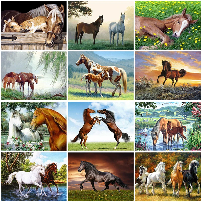 5D Diamond Painting Horse DIY Full Round Square Diamond Embroidery Sale Animals Rhinestone Picture Cross Stitch Kit Home Decor
5D Diamond Painting Horse DIY Full Round Square Diamond Embroidery Sale Animals Rhinestone Picture Cross Stitch Kit Home Decor
