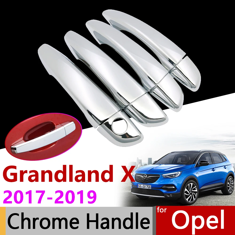 Внешние аксессуары автомобиля, дверная Хромированная ручка, чехол для Opel Vauxhall Grandland X 2017 ~ 2019, роскошная Защитная отделка Набор наклеек
Внешние аксессуары автомобиля, дверная Хромированная ручка, чехол для Opel Vauxhall Grandland X 2017 ~ 2019, роскошная Защитная отделка Набор наклеек