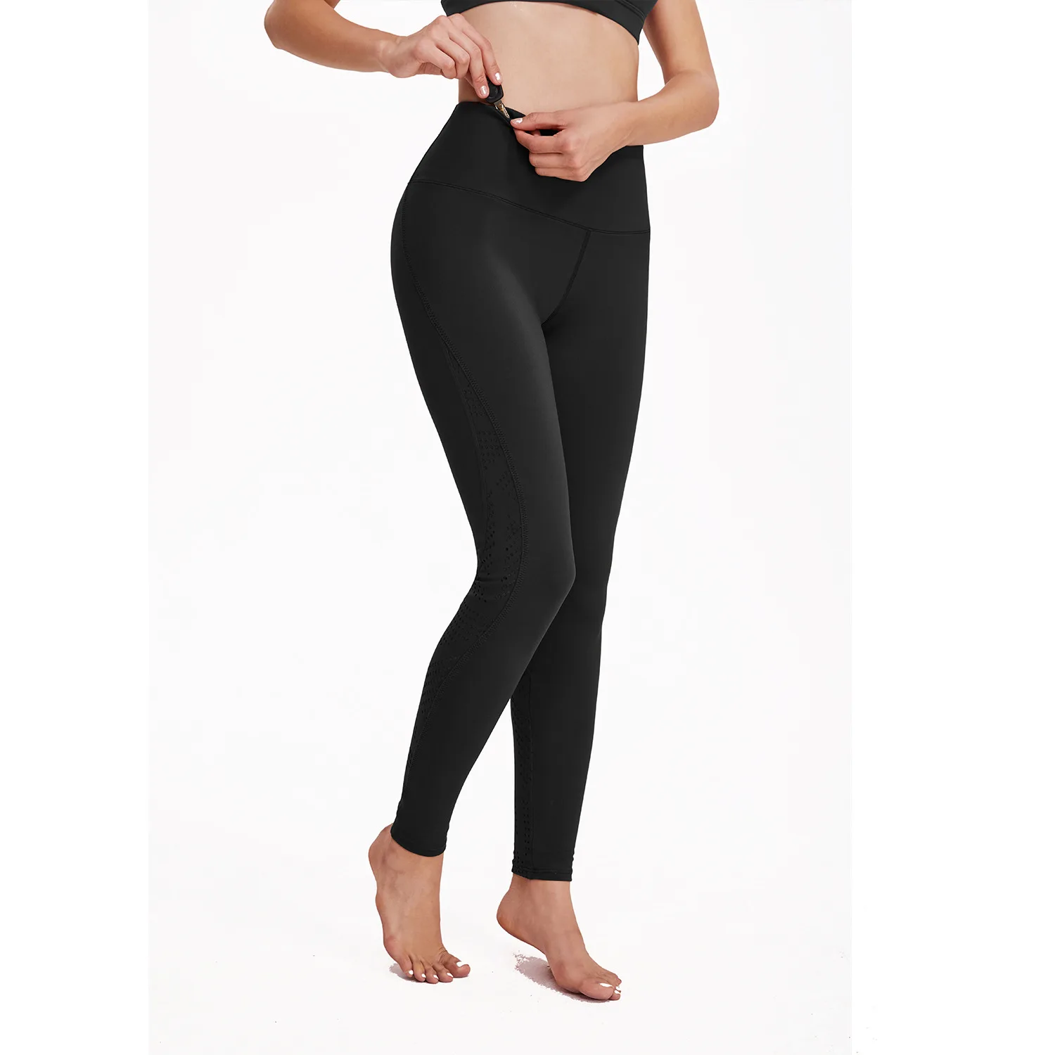 New yoga clothes women's elastic tight-fitting sports yoga pants high waist slimming fitness hip pants
New yoga clothes women's elastic tight-fitting sports yoga pants high waist slimming fitness hip pants