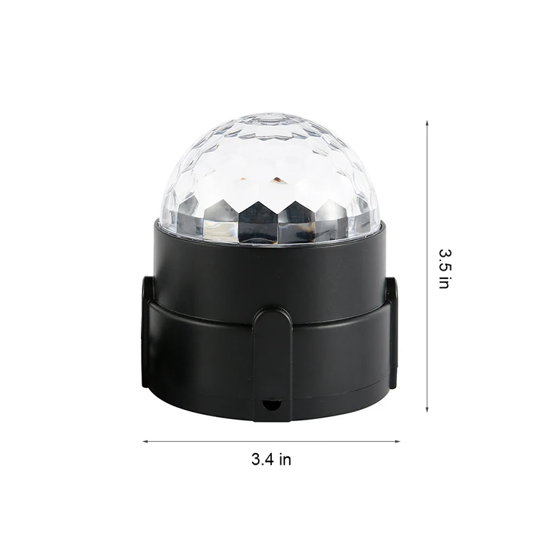 Sound Activated Rotating Disco Ball Party Lights Strobe Light 6W RGB LED Stage Lights For Christmas Home KTV Xmas Wedding Show
Sound Activated Rotating Disco Ball Party Lights Strobe Light 6W RGB LED Stage Lights For Christmas Home KTV Xmas Wedding Show
