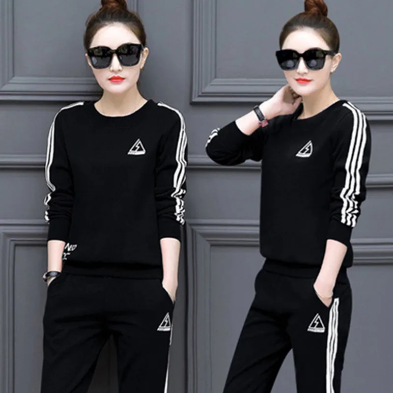 Loungewear Sweatshirt Tops Spring Summer 2021 Women Fashion Pants Suit Chandals Mujer Women's Tracksuit Two Pieces Set Blouses
Loungewear Sweatshirt Tops Spring Summer 2021 Women Fashion Pants Suit Chandals Mujer Women's Tracksuit Two Pieces Set Blouses
