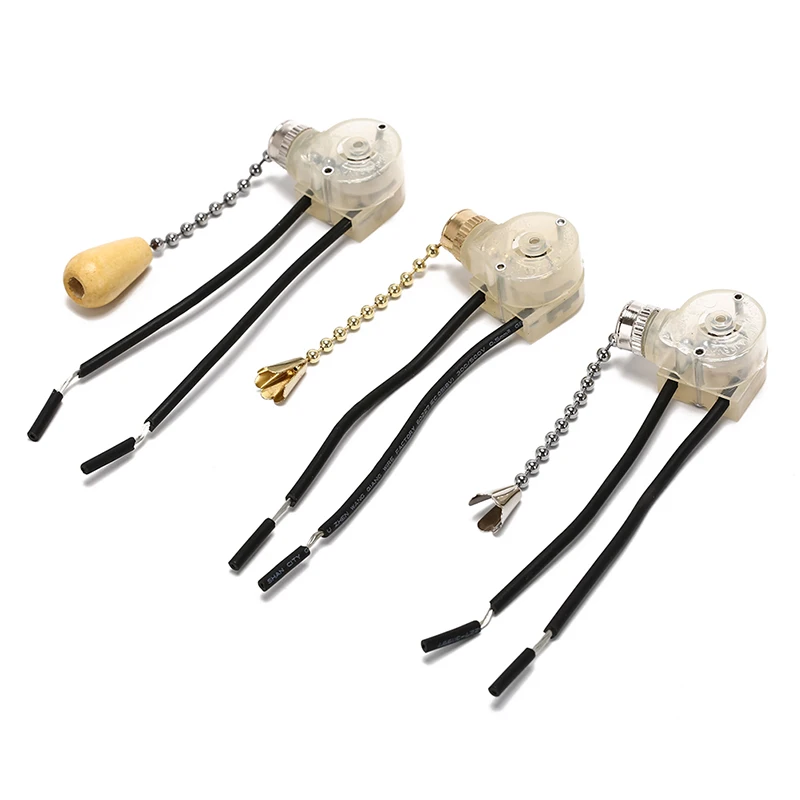 1PC DIY Lighting,Voltage Universal Home Ceiling Fan Lamp Pull Switch Wall Light Replacement Pull Chain Cord Switch 3A/220V-250V
1PC DIY Lighting,Voltage Universal Home Ceiling Fan Lamp Pull Switch Wall Light Replacement Pull Chain Cord Switch 3A/220V-250V
