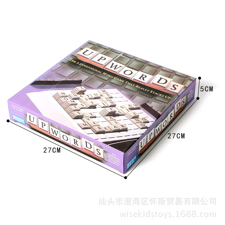 Intelligence Letter Word Formation 010 Puzzle English Word Formation Competition Early Education Toys English Board Game
Intelligence Letter Word Formation 010 Puzzle English Word Formation Competition Early Education Toys English Board Game