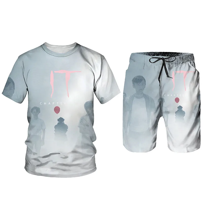 summer3D Printed Men's T-shirt Shorts Set Men's Sportswear Tracksuit Men's Clothing Suit O Neck Short Sleeve The Demon Clown Sum
summer3D Printed Men's T-shirt Shorts Set Men's Sportswear Tracksuit Men's Clothing Suit O Neck Short Sleeve The Demon Clown Sum
