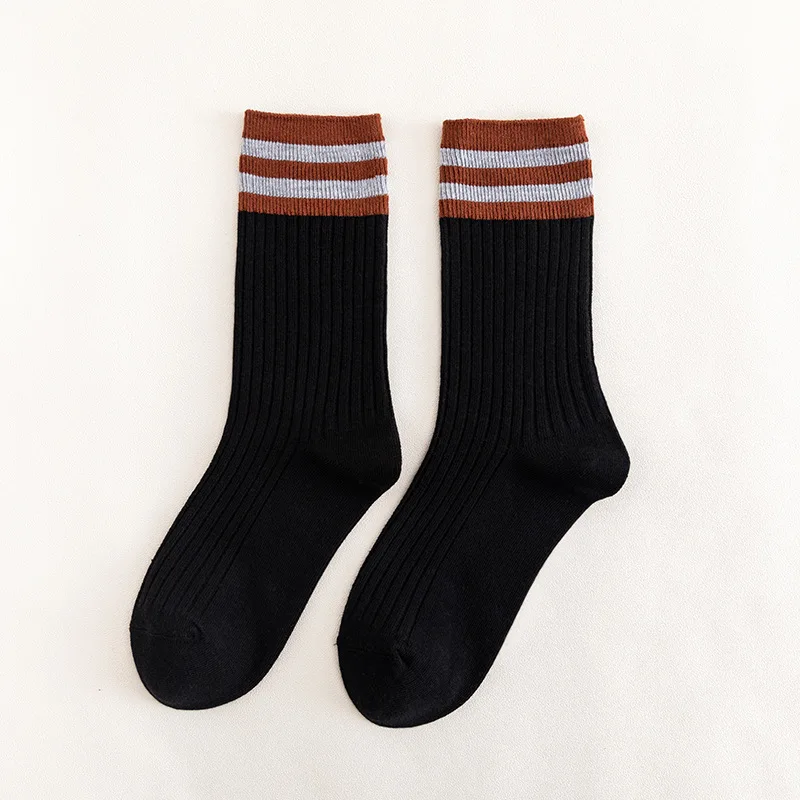 Autumn Spring Girl Socks Harajuku Socks Solid Colors Cotton Loose Striped Casual Socks For Women Students
Autumn Spring Girl Socks Harajuku Socks Solid Colors Cotton Loose Striped Casual Socks For Women Students