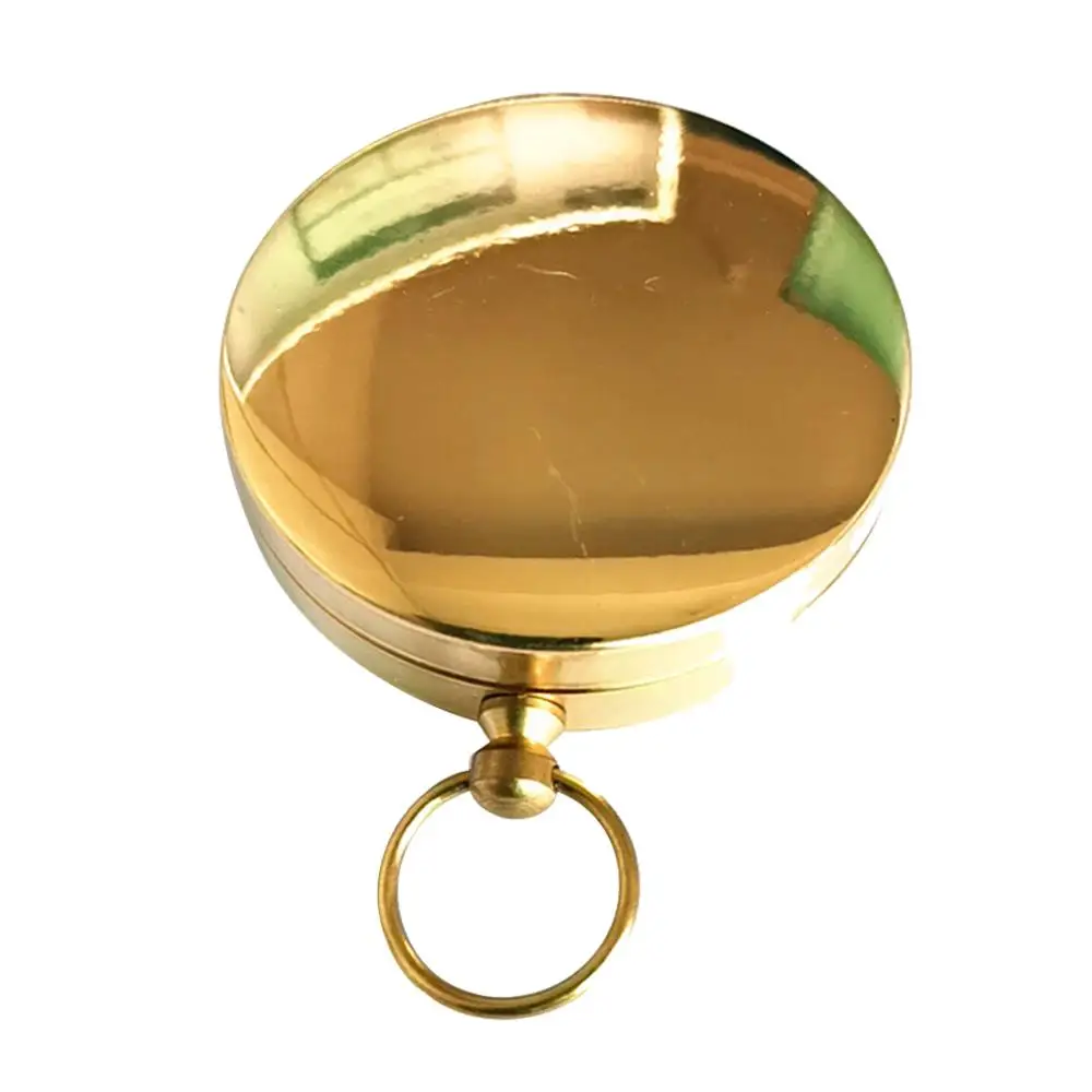 Camping Hiking Pocket Brass Compass Copper + Acrylic Waterproof Hunting Direction Military Night Compass Navigation Outdoor Tool
Camping Hiking Pocket Brass Compass Copper + Acrylic Waterproof Hunting Direction Military Night Compass Navigation Outdoor Tool