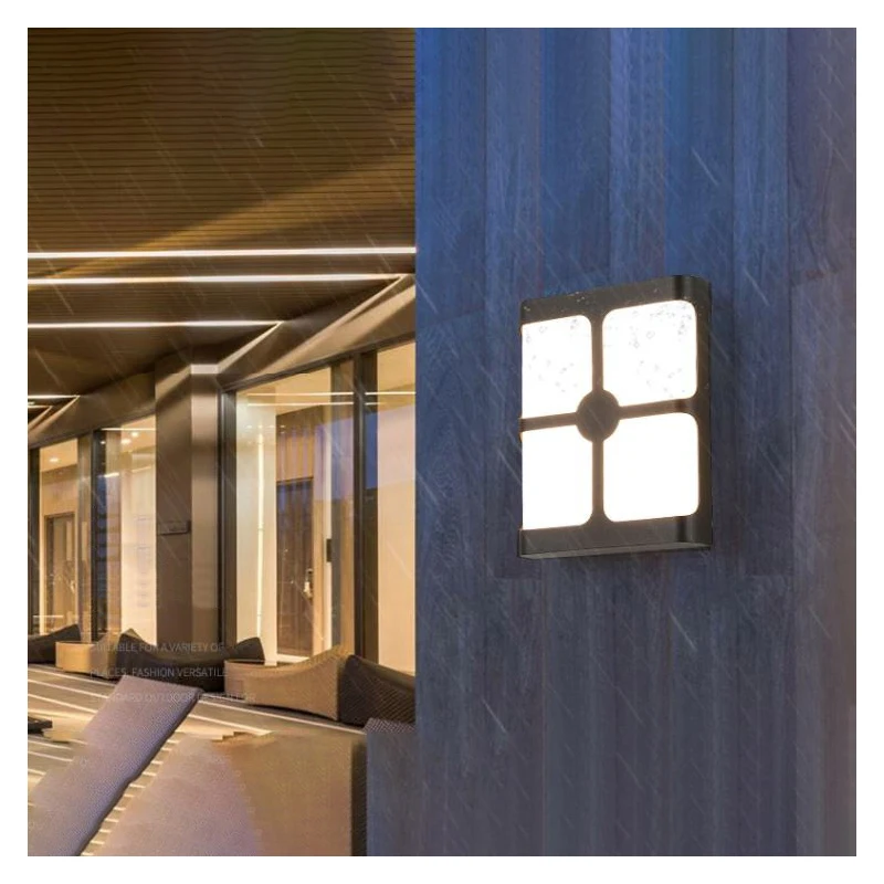 15W LED Wall Light Waterproof IP65 Porch Light Modern Plastic Surface Mounted LED Wall Lamp Courtyard Garden Outdoor Light
15W LED Wall Light Waterproof IP65 Porch Light Modern Plastic Surface Mounted LED Wall Lamp Courtyard Garden Outdoor Light