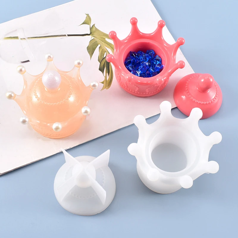 DIY Crystal Epoxy Mold Self-Made Good-Looking Creative Crown Storage Box Silicone Mold
DIY Crystal Epoxy Mold Self-Made Good-Looking Creative Crown Storage Box Silicone Mold