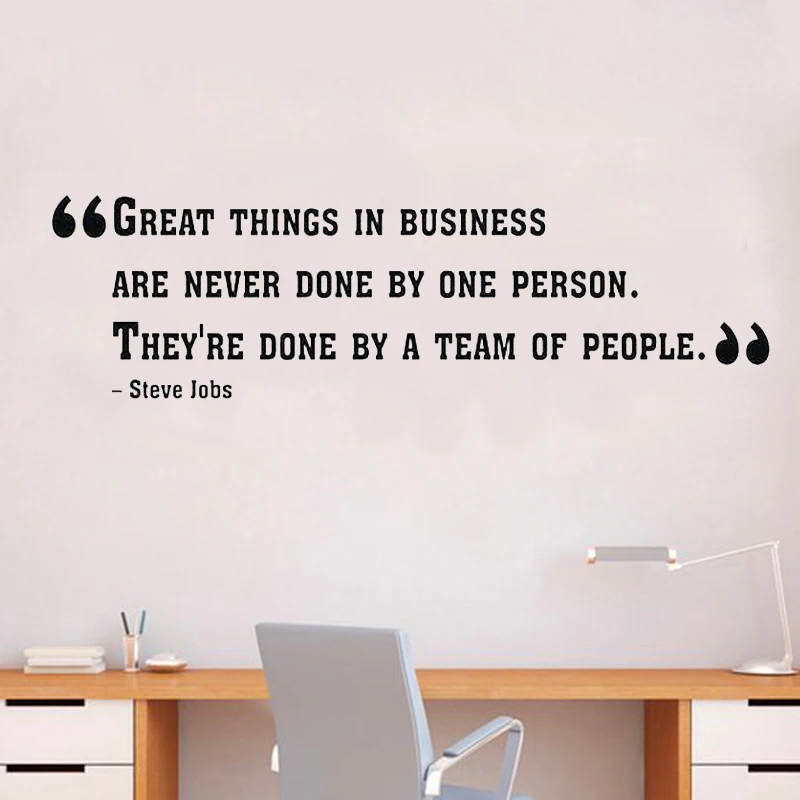 Vinyl Wall Sticker for Office decoration Teamwork Wall Decals Office Decor Inspire Office Motivation Idea Wall Art Decal HQ126
Vinyl Wall Sticker for Office decoration Teamwork Wall Decals Office Decor Inspire Office Motivation Idea Wall Art Decal HQ126