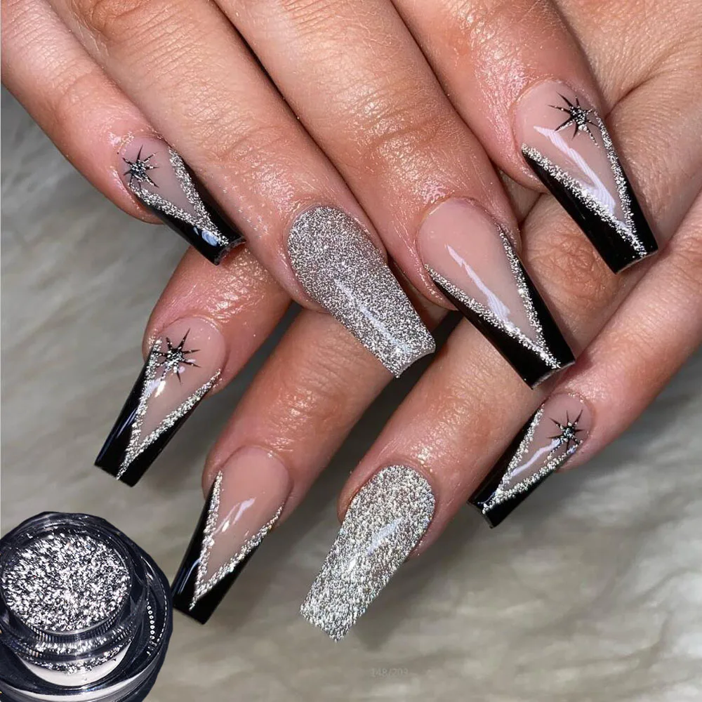 Disco Reflective Nail Powder Dust Glitter Holographic Nail Art Decoration Sparkly Flash Disco Pigment
Disco Reflective Nail Powder Dust Glitter Holographic Nail Art Decoration Sparkly Flash Disco Pigment