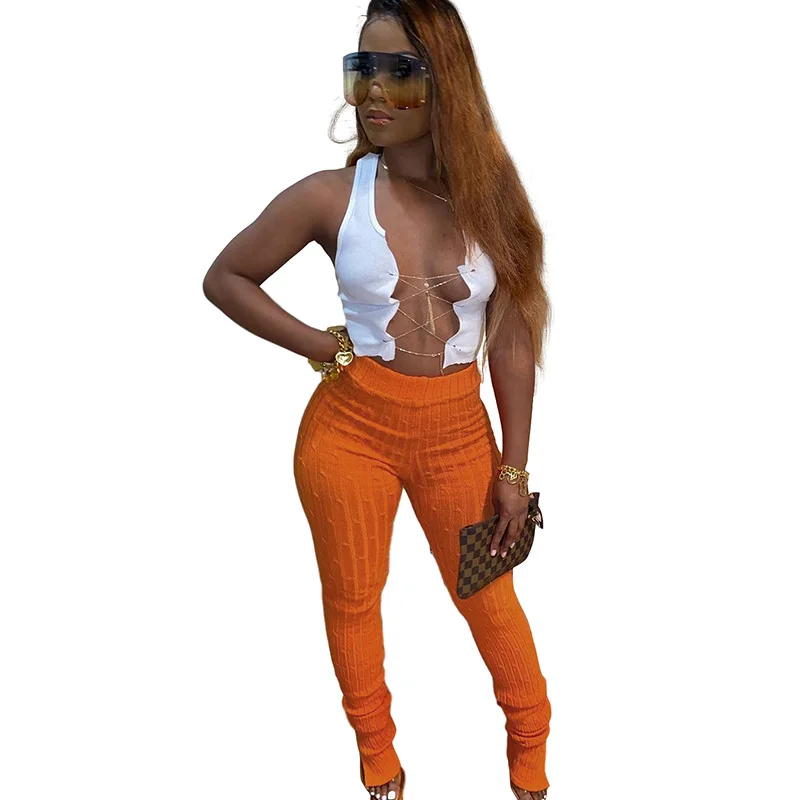 Knitted Ribbed Women Solid Pencil Pants Spring Autumn Mid Elastic Waist Slim Skinny Long Pant Casual Streetwear Basic Trousers
Knitted Ribbed Women Solid Pencil Pants Spring Autumn Mid Elastic Waist Slim Skinny Long Pant Casual Streetwear Basic Trousers