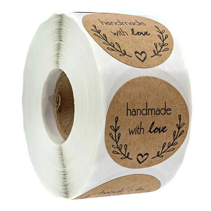 500PCS/Roll Handmade Baking Sticker Christmas 2.5cm DIY Craft Thank you Wedding Round Gift Stickers Label Party Decoration
500PCS/Roll Handmade Baking Sticker Christmas 2.5cm DIY Craft Thank you Wedding Round Gift Stickers Label Party Decoration