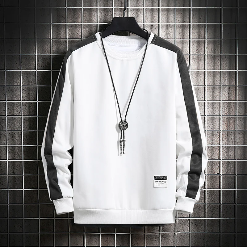 Long Sleeve Harajuku Sweatshirts Men 2020 New Fashion 6 Color Hoodie Mens Casual O-Neck Patchwork Sweatshirt for Young Men
Long Sleeve Harajuku Sweatshirts Men 2020 New Fashion 6 Color Hoodie Mens Casual O-Neck Patchwork Sweatshirt for Young Men