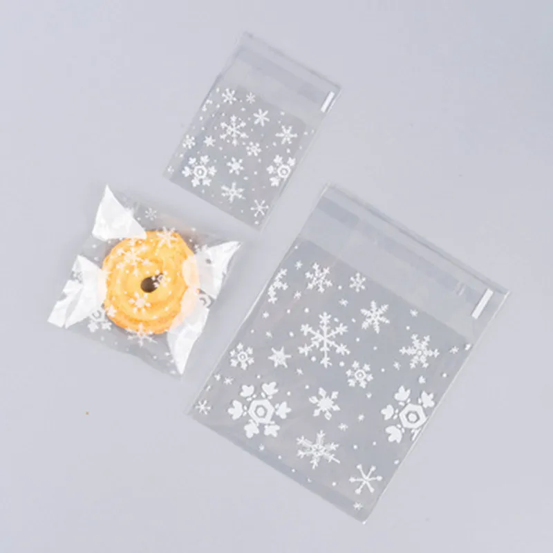 50pcs Christmas Home Decorations Snowflake Christmas Plastic Candy Biscuits Packaging Bag Adhesive Birthday Party Gift Bags
50pcs Christmas Home Decorations Snowflake Christmas Plastic Candy Biscuits Packaging Bag Adhesive Birthday Party Gift Bags