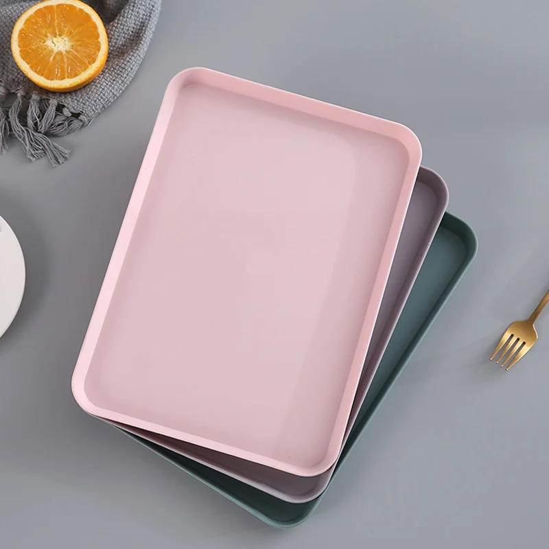 New Creative Nordic Rectangular Multi-function Plastic Tray Storage Tools Home Kitchen Fruit Dessert Tray High Quality
New Creative Nordic Rectangular Multi-function Plastic Tray Storage Tools Home Kitchen Fruit Dessert Tray High Quality
