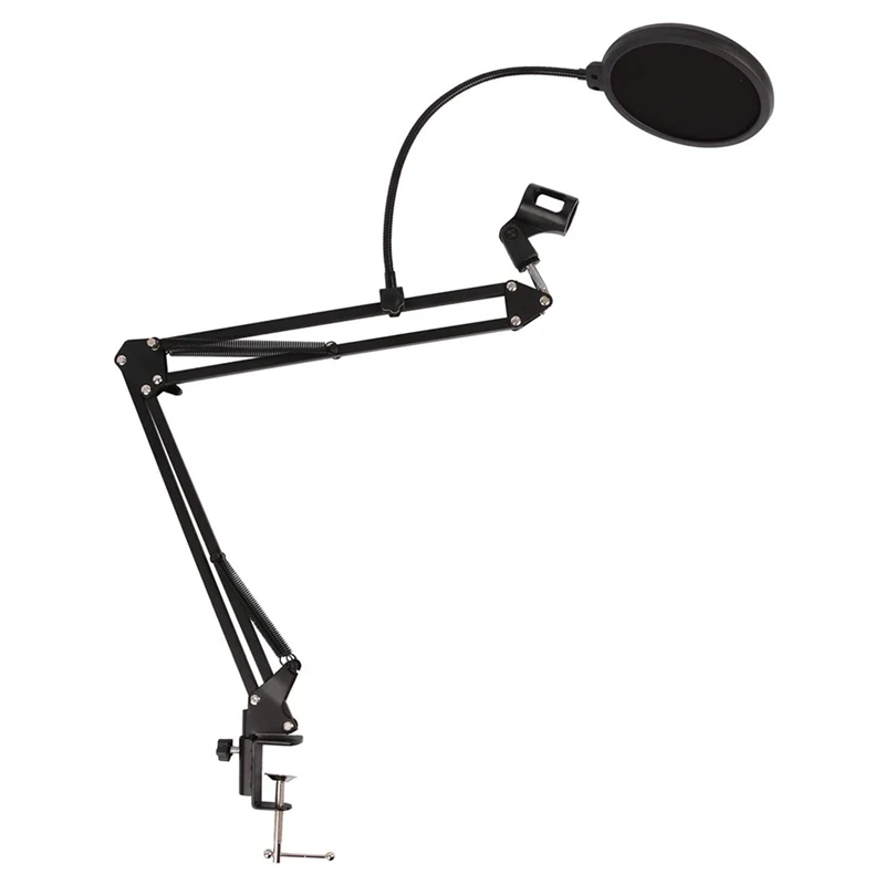 Adjustable Microphone Stand with Blowout,Microphone Suspension Boom Scissor Arm Stand for Samson Blue Yeti Snowball
Adjustable Microphone Stand with Blowout,Microphone Suspension Boom Scissor Arm Stand for Samson Blue Yeti Snowball