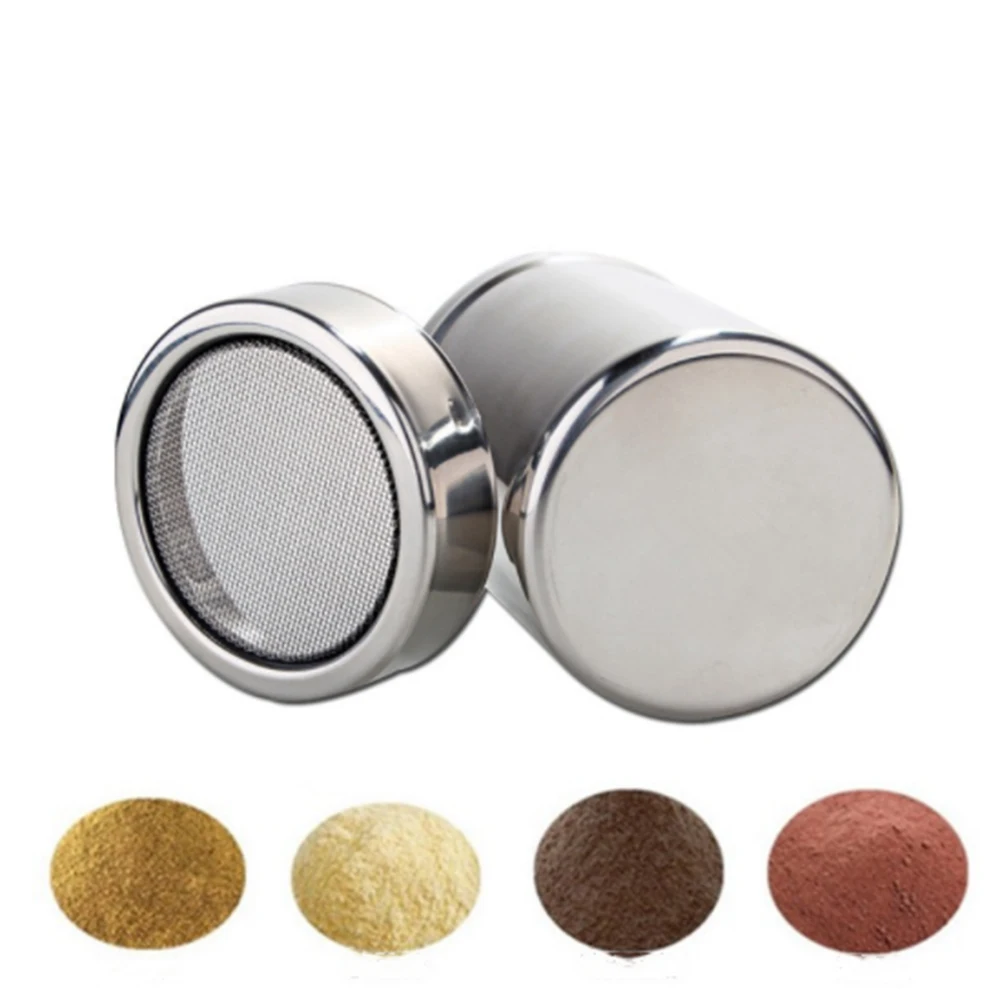 Powder Sugar Bottle With Lid Cinnamon Can Cocoa Powder Frosting Stainless Steel Fine Mesh Sieve Sugar Powder Sieve Chocolate
Powder Sugar Bottle With Lid Cinnamon Can Cocoa Powder Frosting Stainless Steel Fine Mesh Sieve Sugar Powder Sieve Chocolate